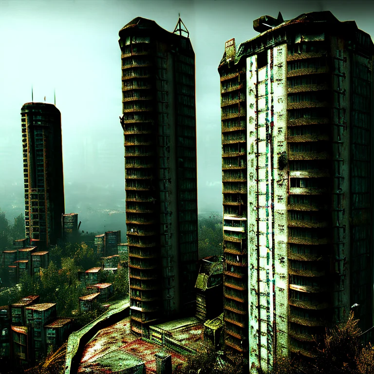 A Uk Tower Block, By Apocofy