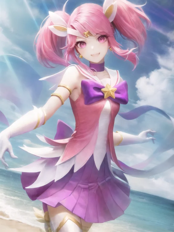 Beach, Star Guardian Lux, Lux League Of Legends, Star Guardi...