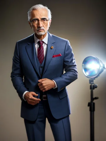 Full Body Portrait Of Mexican Professor, Old, Tweed Suit, Ma... — Stable Diffusion AI Prompt: full body portrait of Mexican professor, (old), tweed suit, masterpiece, subsurf...