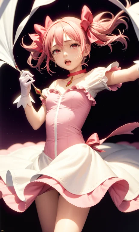 Masterpiece, Best Quality,1girl, Kaname Madoka, Solo, Pink H...