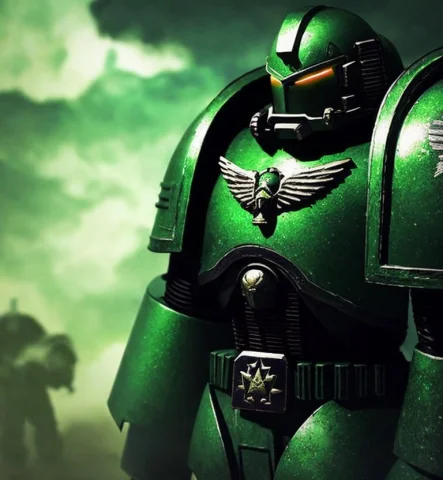 Spacemarine Hypernetspacemarine1, Green Armor, Dark Atmosphe... — Stable Diffusion AI Prompt: spacemarine , green armor, dark atmosphere, battlefield