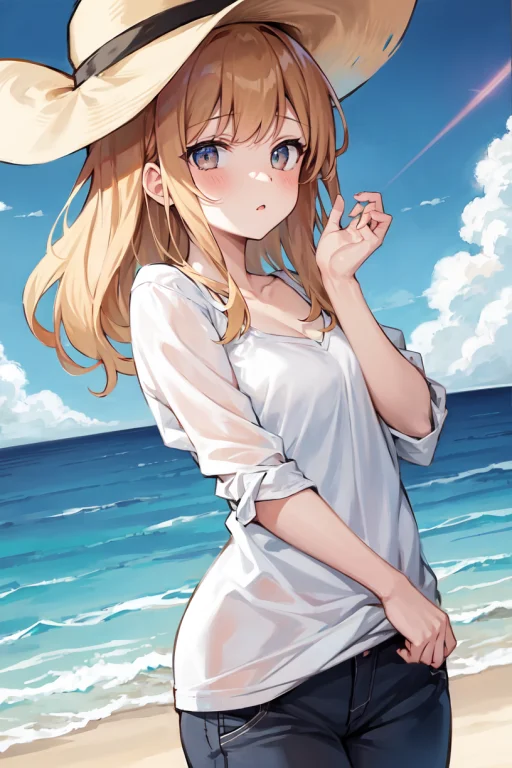 Masterpiece, Best Quality, 1girl, Solo, Simple Background, S...