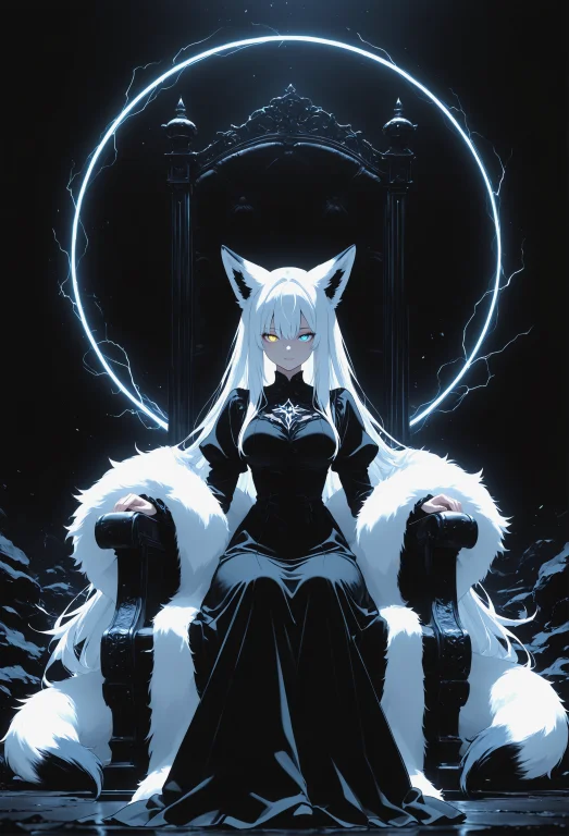 Masterpiece, Best Quality, Newest, 1girl, Solo, 1girl, Fox G...