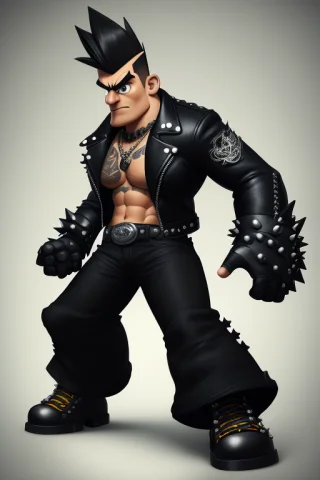 A Stylized And Toon Custom Motor Rider . Inspired By Pixar A... — Stable Diffusion AI Prompt: A Stylized and Toon Custom Motor Rider . Inspired by Pixar and Dreamworks . Bulk...