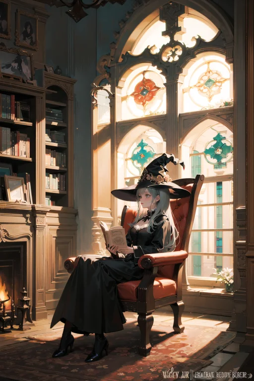 Witch1.2, Indoors, Antique, Magical1.1, Night, Moonlight, 1...