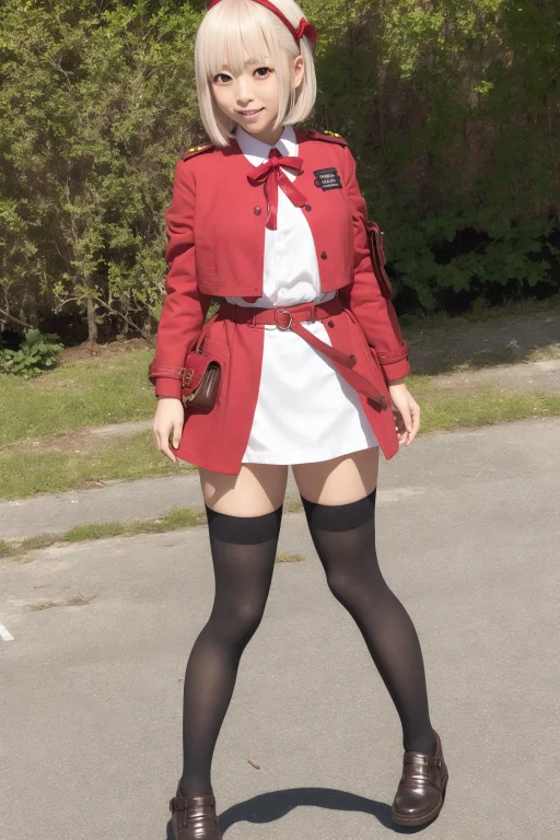 Chisatoloralycorisrecoilchisato1.0,thighhighs,