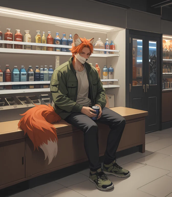 Score9, Score8up, Score7up, Sourceanime, Kantoku, 1boy, Furr...