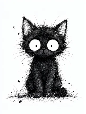 A Captivating And Heartwarming 2d Anime Comic Illustration O... — Stable Diffusion AI Prompt: A captivating and heartwarming 2D anime comic illustration of an adorable little...