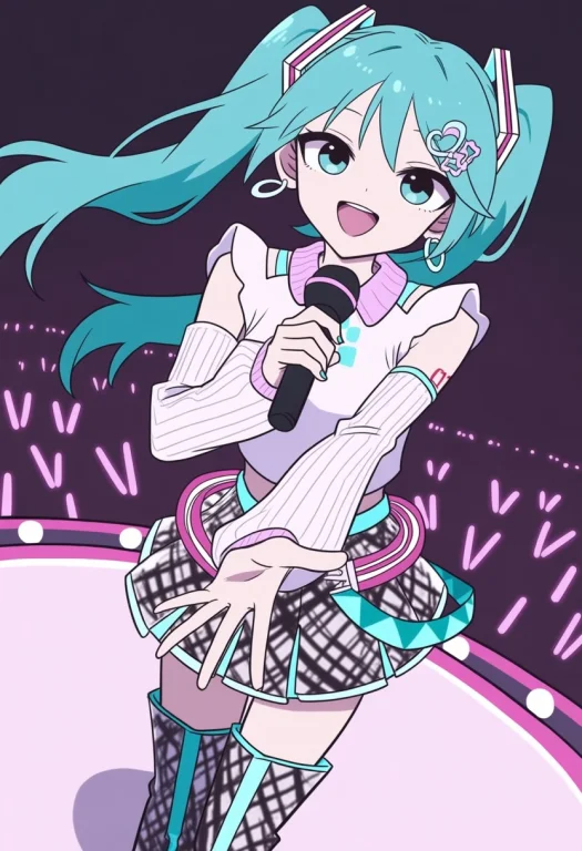 Masterpiece,best Quality1.2,hsmnanima, 1girl, Hatsune Miku,h...