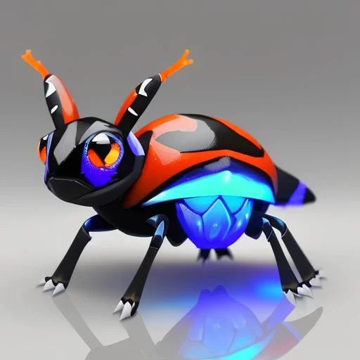 Samdoesarts Style1.3 A Wild Harlequin Bug1.2 Goldfish Pokemo...