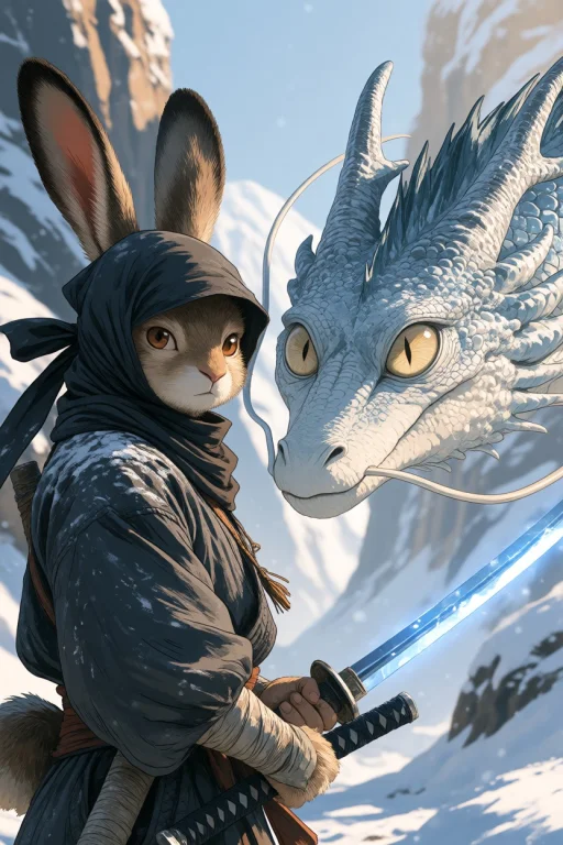 Midjourney An Anime Style Illustration Of An Anthropomorphic...