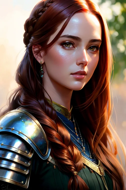 Modelshoot Style, Extremely Detailed Close Up Portrait Of A...