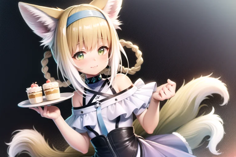 Cute Detailed Face , Epic Hair , Big Fluffy Wolf Ears1.2 , B...