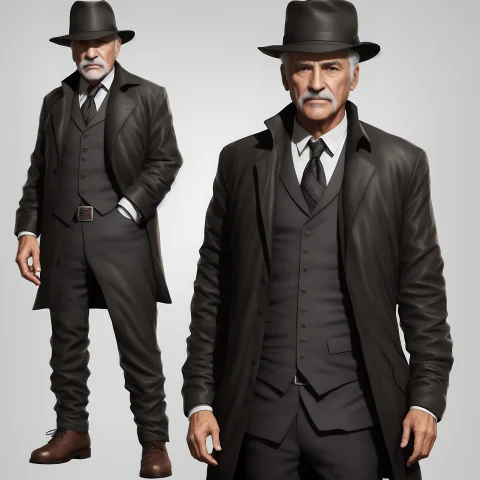 A Photo Of Highly Detailed Full Body Of Character Of A 70 Ye... — Stable Diffusion AI Prompt: a photo of highly detailed Full body of character of a 70 years old (((male))) g...