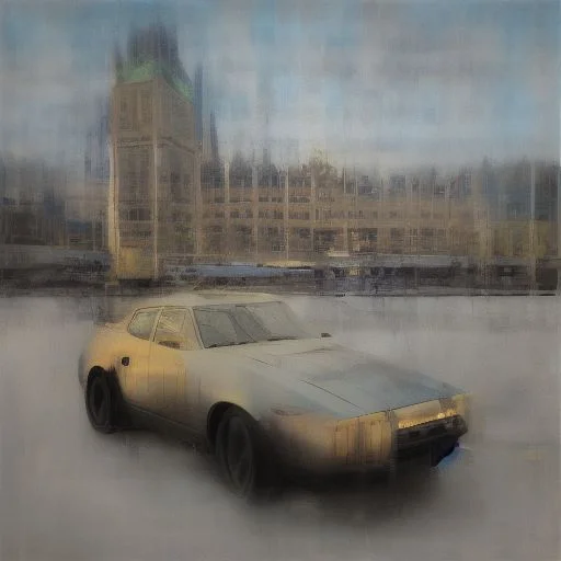 Sherhook-painting Delorean