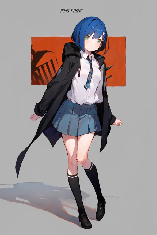 Masterpiece, Best Quality, 1girl, Solo, Closedmouth, Schoolu...