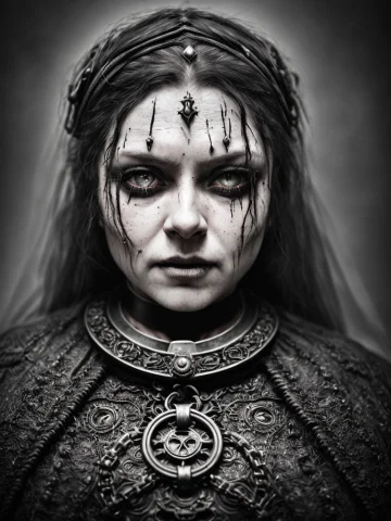 Lords Of The Rings, Horror, Open Mouth, Metal Collar, Innoce... — Stable Diffusion AI Prompt: lords of the rings, horror, open mouth, ((metal collar)), ((innocent)), chained,...