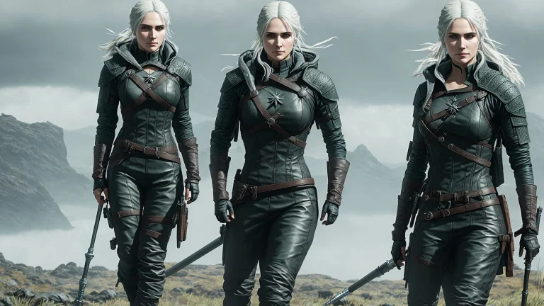 Cirilla Fiona Elen Riannon From The Witcher Wild Hunt In Dea...