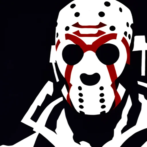 Jason Voorhees, Black And Red Color Scheme, Sincityiamyork
