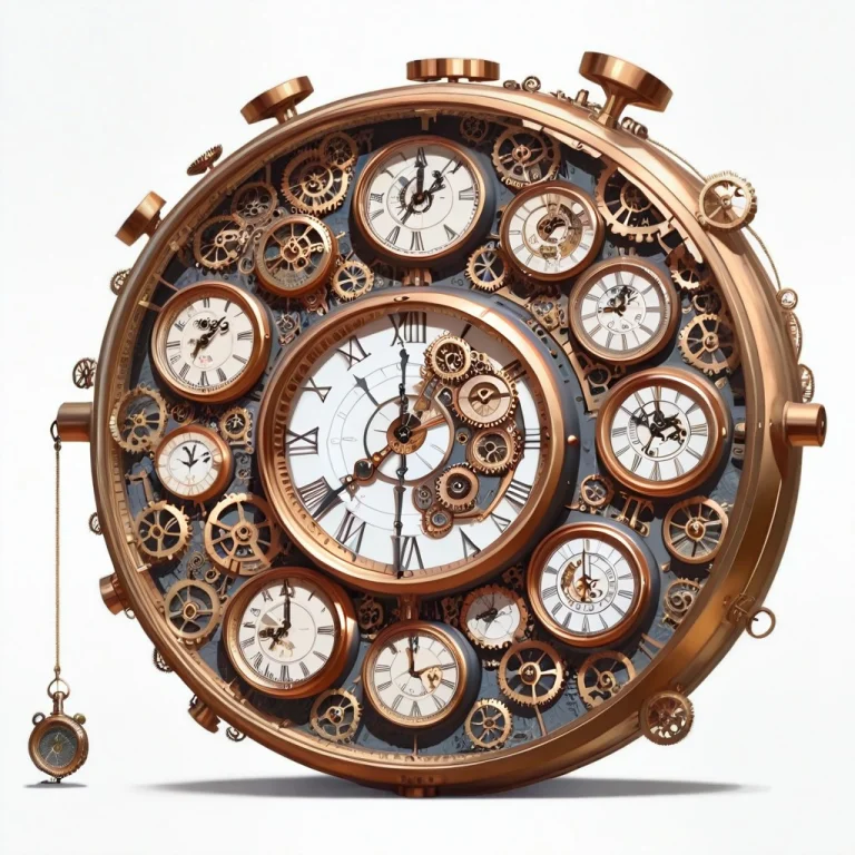 Clockstyle, White Background, Simple Background, Centered Co...