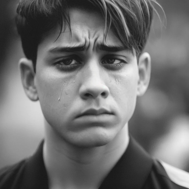Portrait512 A Sad512 Teen Boy Mob Boss