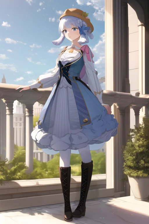 Masterpiece, Best Quality,1girl, Full Body ,hat,boots,