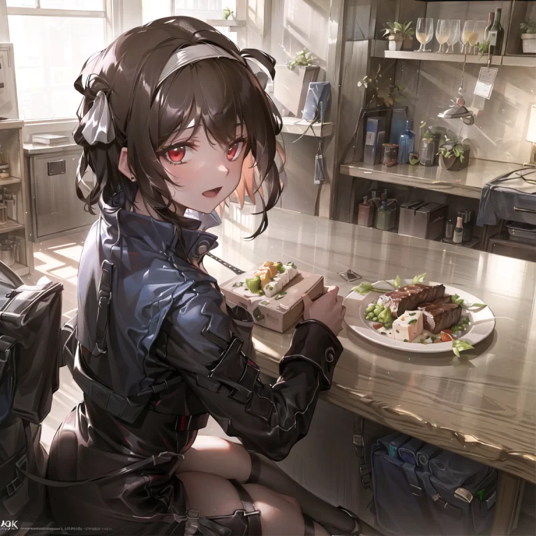 Best Quality , Masterpiece ,looking At Viewer,looking Over T...