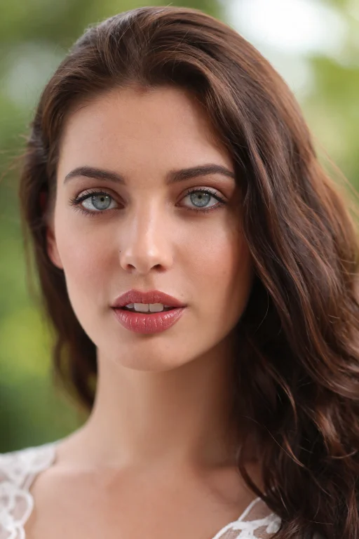 Charming, Depth Of Field, Soft Skin, 1girl, Makeup, Long Hai...