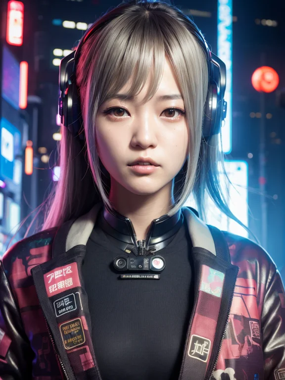 Japanese Girl, Cyberpunk1.4, Photorealistic1.4, Best Quality...