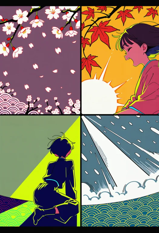 Masterpiece, A Dramatic Cinematic Split-screen Composition D...