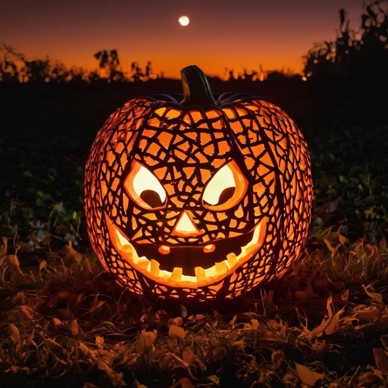 A Jolly Jack-o-lantern Made Of Gyroid Lattice1 In A Pumpkin...