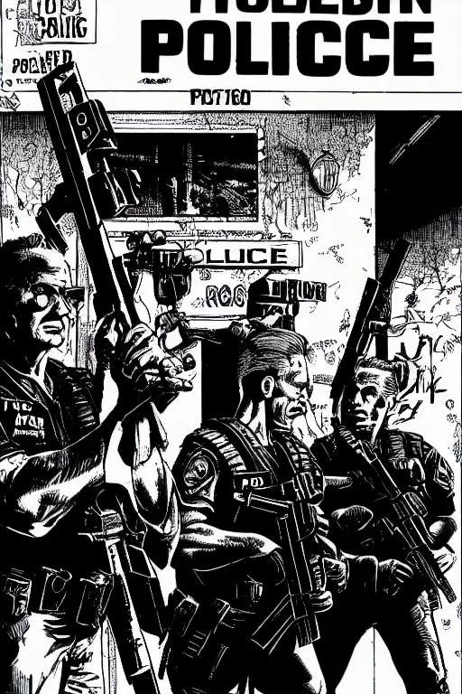 Theoldshadowrunstyles1.0 Police, With A Gun