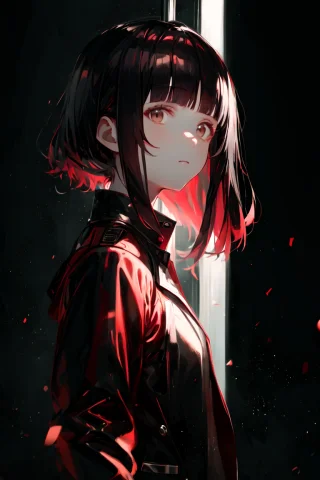 Masterpiece, Best Quality, Anime, Waifu, Dark1.3, 1girl, Sol... — Stable Diffusion AI Prompt: masterpiece, best quality, anime, waifu, (dark:1.3), 1girl, solo, cowboy shot, b...
