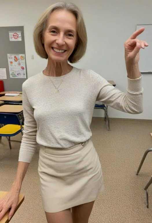45 Year Old Woman, Skinny, Narrow Face, Face Only, Shirt, Ha...
