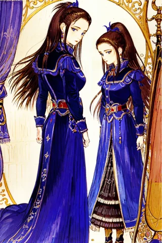 Amanoyoshitaka, Very Detailed Background, Highly Detailed Ba... — Stable Diffusion AI Prompt: amano_yoshitaka, very detailed background, highly detailed background, masterpie...