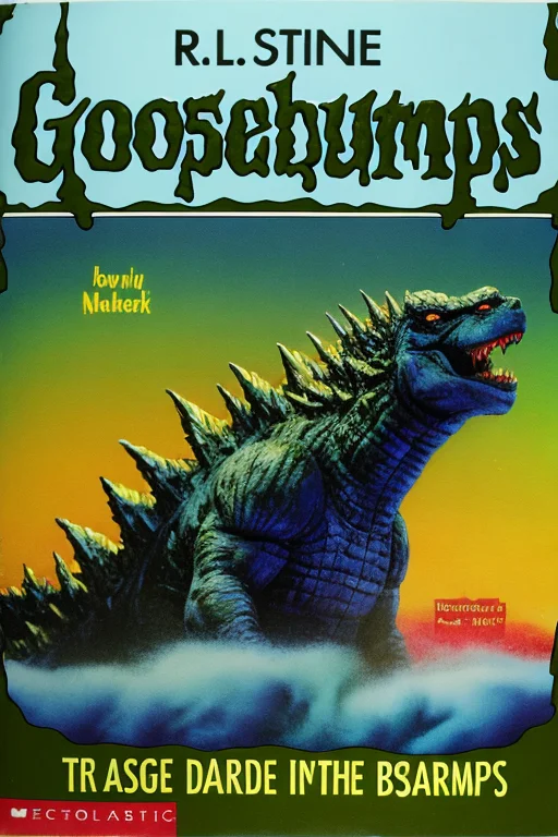 Godzilla Goosebumpsbookcover Loragoosebumpsbookcover1