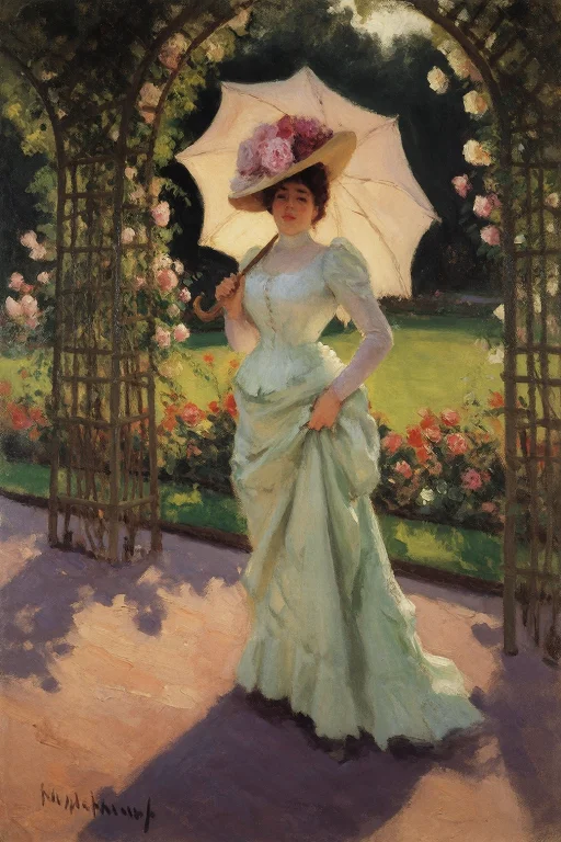 In The Manner Of Konstantin Korovin, Russian Impressionist O...