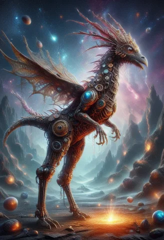 , Science Fiction And Fantasy ,vibrant, Imaginative Cosmic S... — SDXL AI Prompt: , science fiction and fantasy ,vibrant, imaginative cosmic scenes and alien land...
