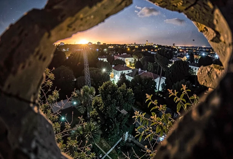 A Photographer Framing A Shot At Golden Hour, Twilight Glow,...