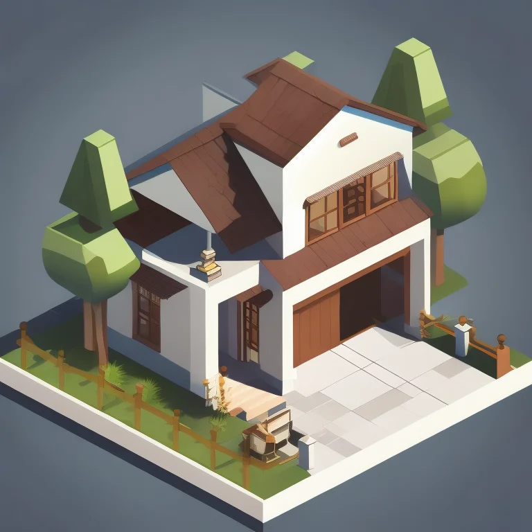Isometric 3d Home