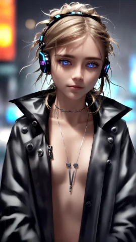 A Highly Detailed Photo Of A Woman, During A Rainstorm With... — Stable Diffusion AI Prompt: A highly detailed photo of a woman, during a rainstorm with lightning strikes an...