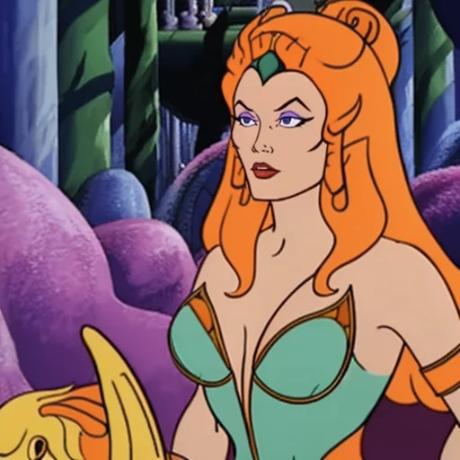 Filmation Motu Style, Teela, Sorceress Of Castle Grayskull,...