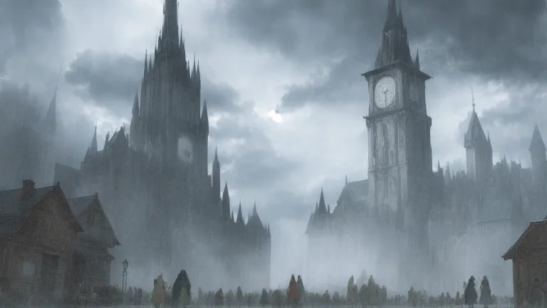 Scenery, Conceptart, A Highly Detailed Portrait Of A Medieva...
