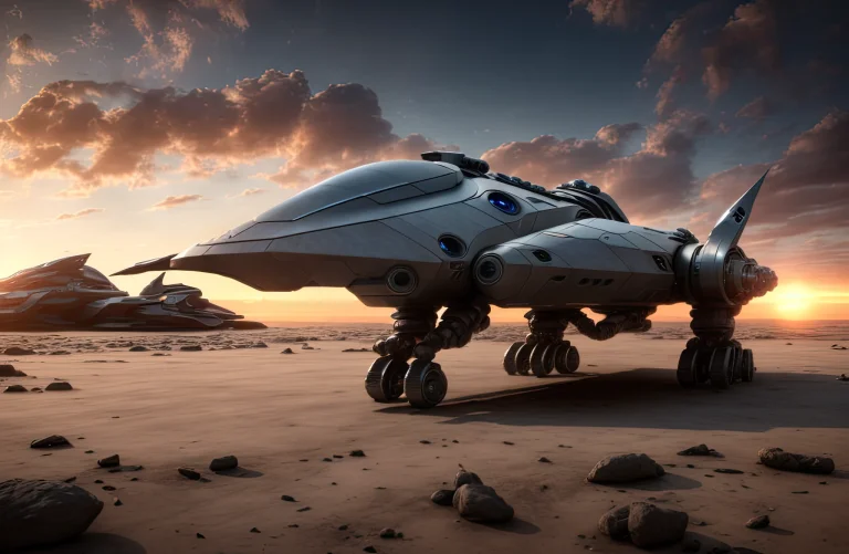 Dvmech Style, Future Spaceship, Stargate Atlantis, Wide Angl...