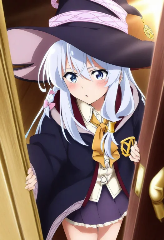 Elaina Majo No Tabitabi,official Art, Anime Coloring, Doorwa...