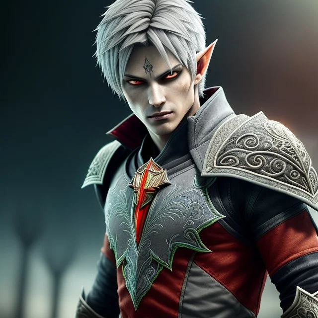 Full Height, Dante, Dmc, Fantasy Style, Male, Divel Power, D...