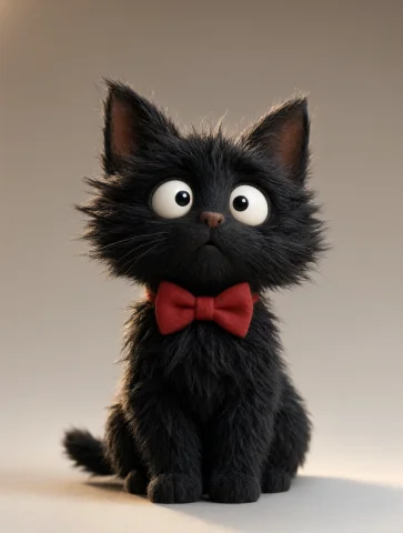 A Still Image From A Gorgeous, Cinematic 3d Stop-motion Anim... — Stable Diffusion AI Prompt: A still image from a gorgeous, cinematic 3D stop-motion animation featuring a wh...