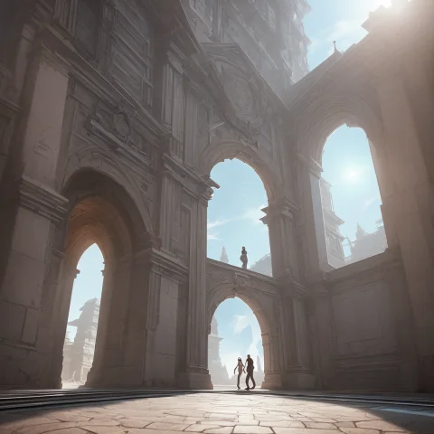 A Portal To Another Dimension, Dynamic Lighting, Photorealis... — Stable Diffusion AI Prompt: a portal to another dimension, dynamic lighting, photorealistic fantasy concept...