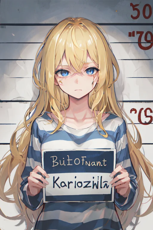 Masterpiece, Best Quality, Illustration, Mugshot, Height Cha...