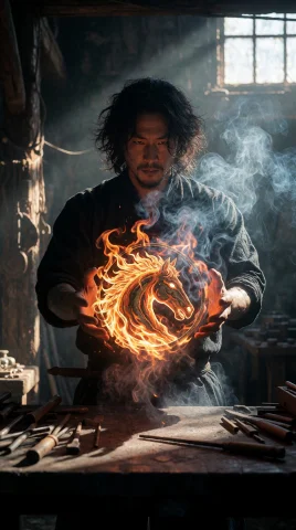 A Man Of East Asian Descent, Appearing To Be In His Late 20s... — Stable Diffusion AI Prompt: A man of East Asian descent, appearing to be in his late 20s or early 30s, stand...